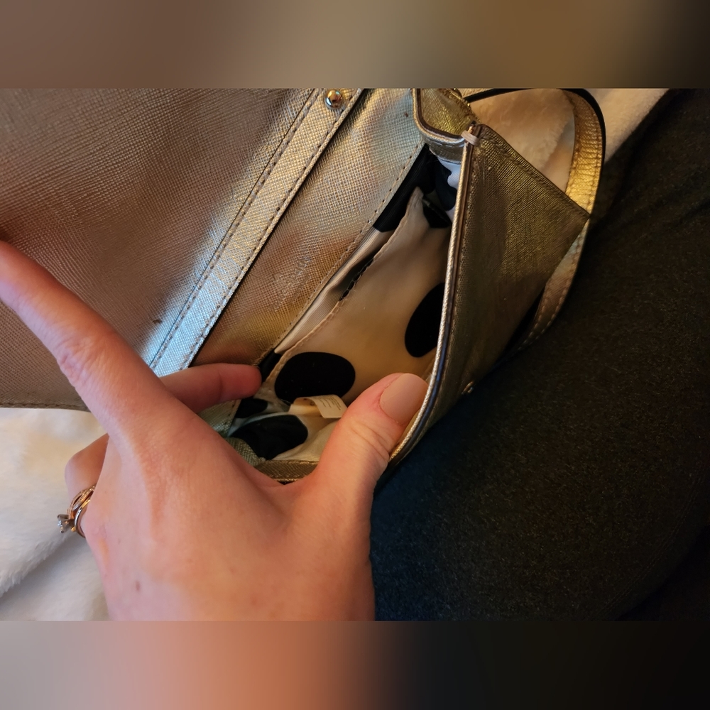 Kate Spade Metalic Gold Mini Purse - Picture 4 of 4